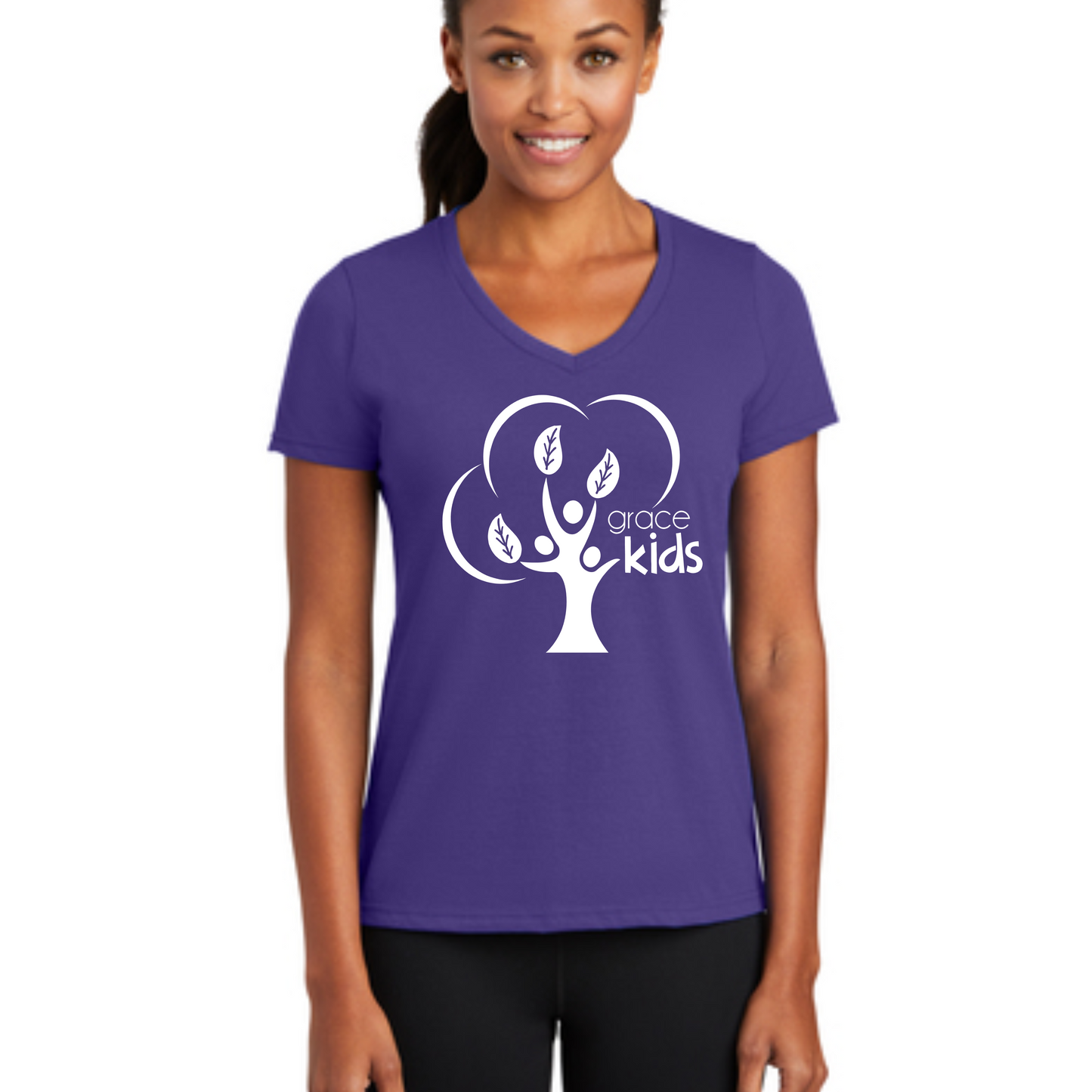 Grace Kids Ladies V-Neck