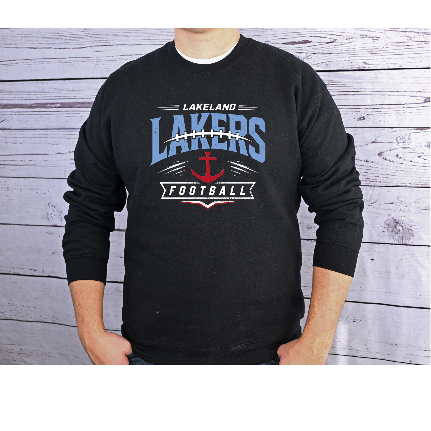 Lakeland Football Crew Neck Sweatshirt
