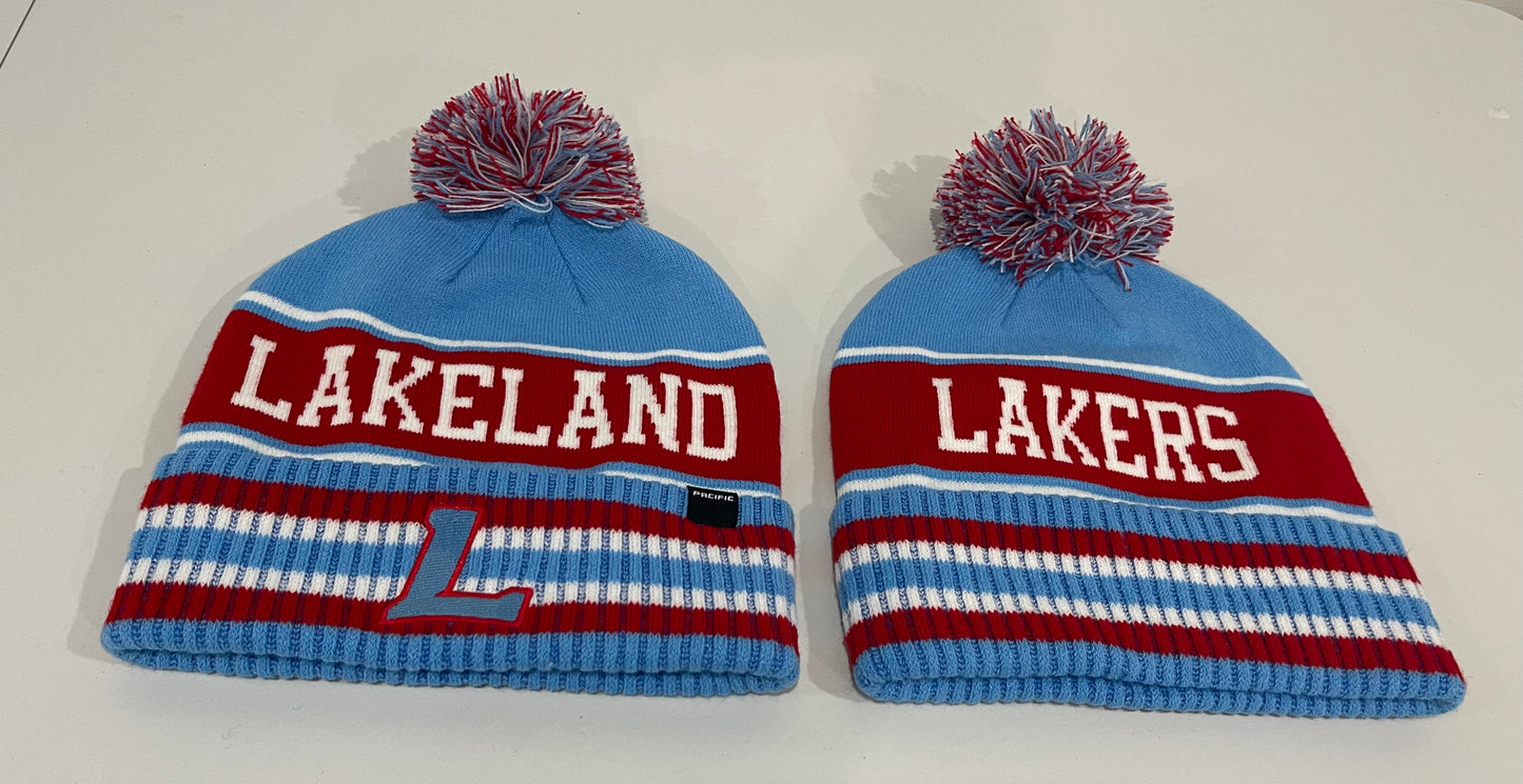 Lakeland Lakers Knitted Beanie Hat