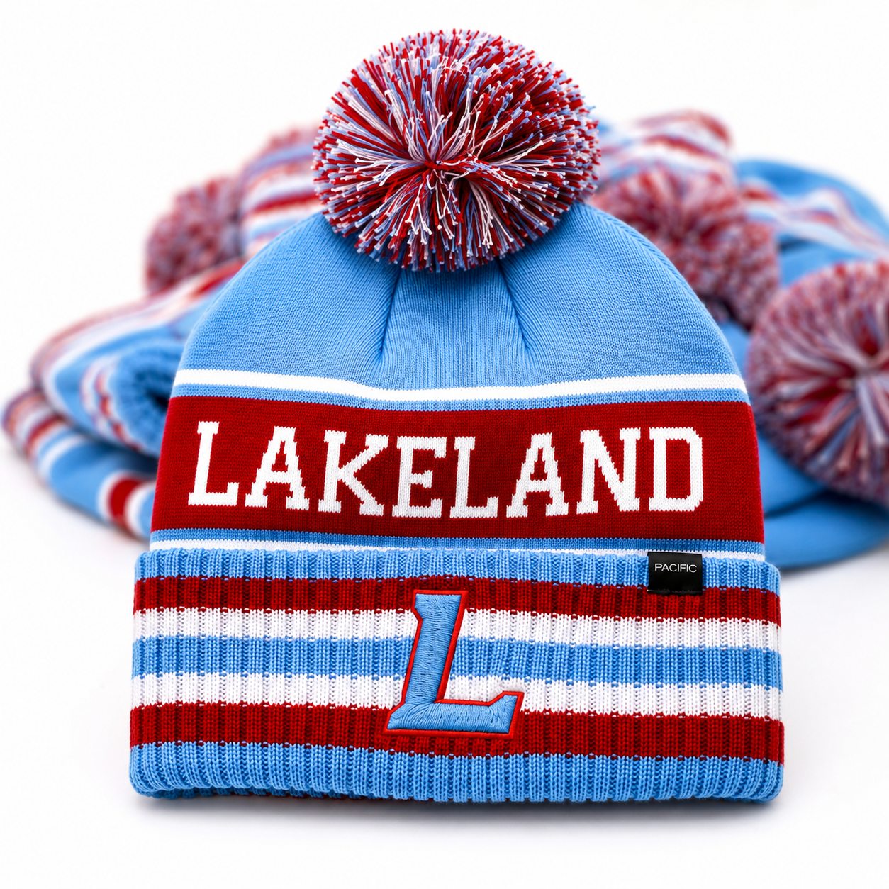 Lakeland Lakers Knitted Beanie Hat