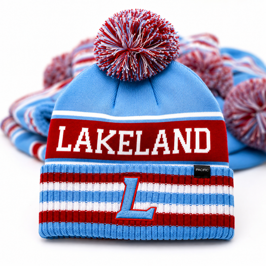 Lakeland Lakers Knitted Beanie Hat