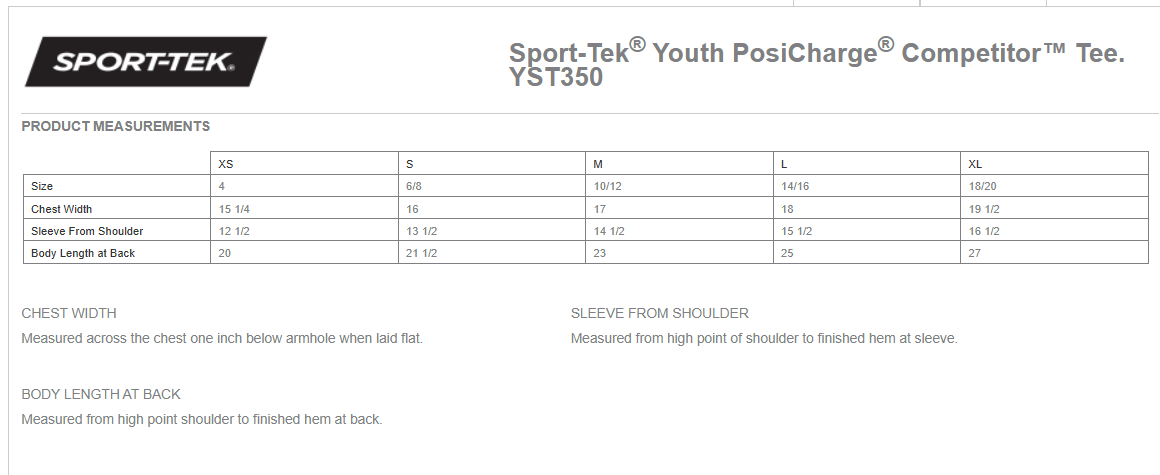 Lakeland Youth Football Spirit Wear Performance T-Shirt (Like Dri-fit)