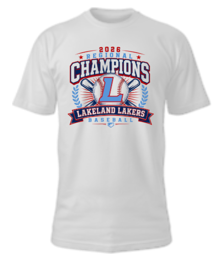 Lakeland Baseball Regional Champions T-Shirt