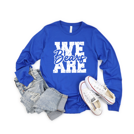 Topek Bears Blue Long Sleeve T-Shirt