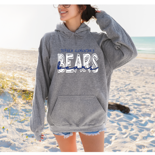 Topeka Bears Gray Hoodie