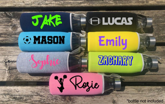 Personalized Water Bottle Sleeve