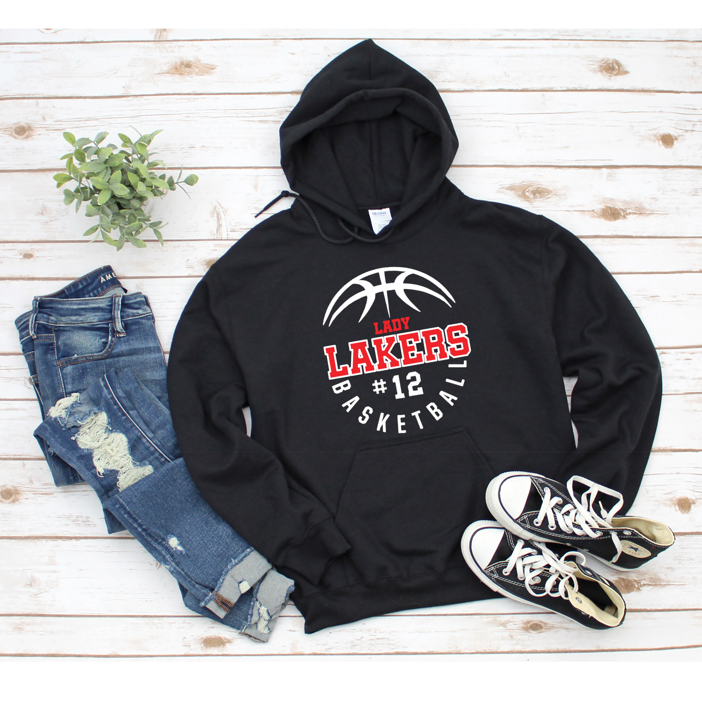 Lakeland Ladies Basketball Hoodie